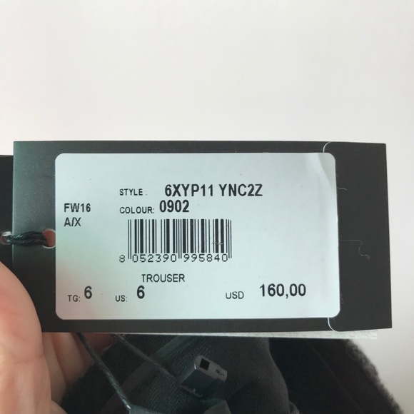 High-Waist Wide Leg Trousers (gray) NEW with TAGS - Picture 5 of 5